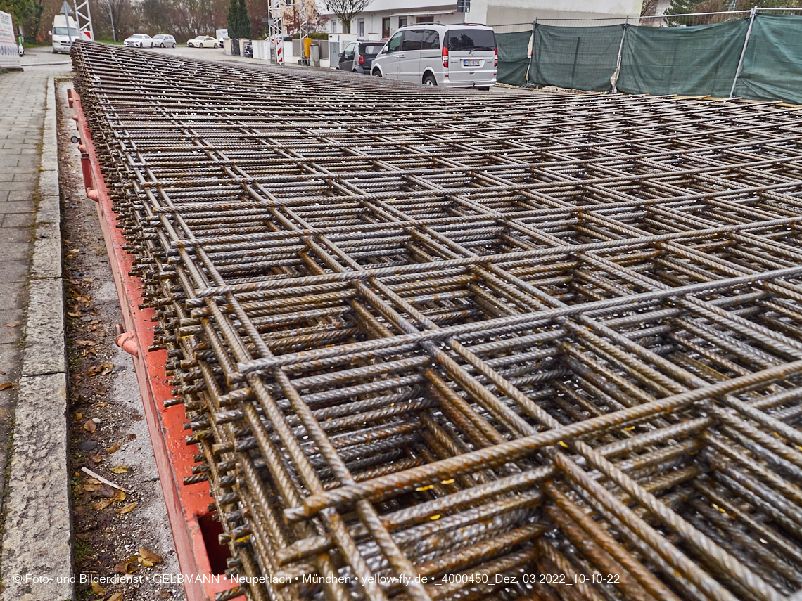03.12.2022 - Neubau eines Mehrfamilienhause in der Niederalmstraße 16 in Neuperlach-Trudering